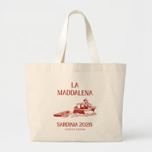Sac cabas en toile La Maddalena - Résort de luxe