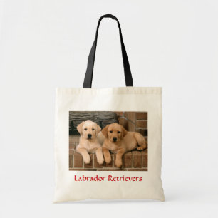 Sac cabas en toile pour chiots Labrador Retrievers