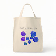 Sac cabas épicerie Myrtille