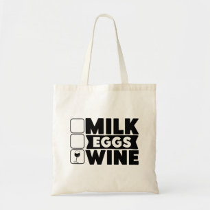Sac cabas Lait, Œufs, Vin