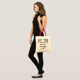 Sac cabas pour amateur de loisirs créatifs