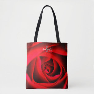 Sac cabas Rose Rouge