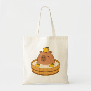 Sac Cabas Yuzu Bain Onsen Kawaii Capybara Mignon