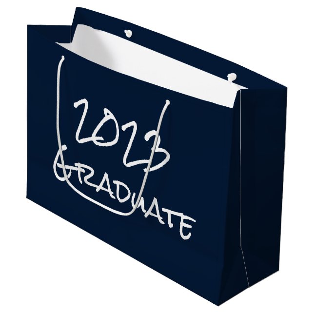 Sac cadeau 2023 de la marine (Devant Angle)