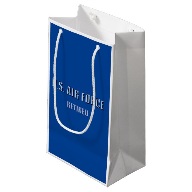Sac cadeau à la retraite USAF (Devant Angle)