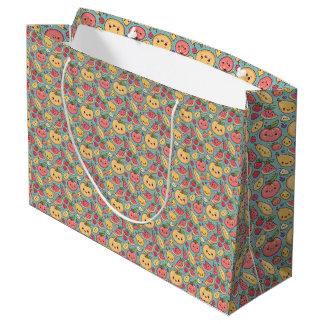 Sac Cadeau à Motif de Fruits Mignons Kawaii | Char
