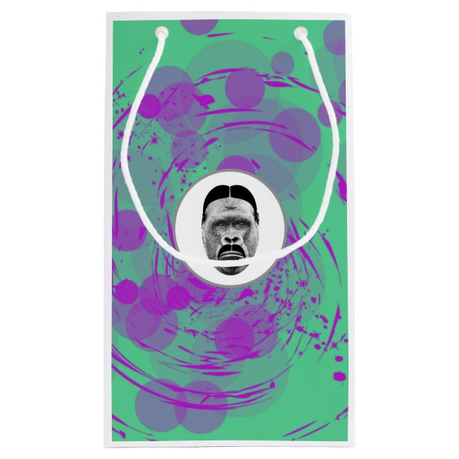 Sac cadeau Abstrait Gorilla (Dos)