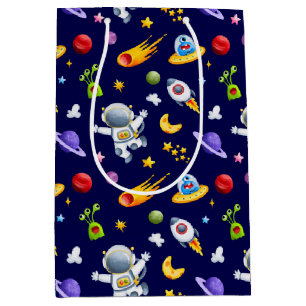 Sac cadeau Aliens de l'espace astronaute