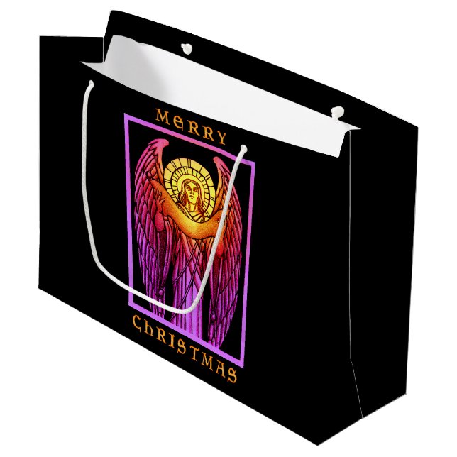 Sac cadeau Angel en verre tendu (Devant Angle)
