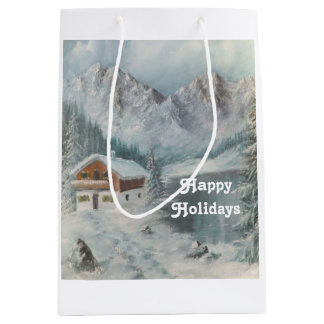 Sac cadeau Ann Hayes Peinture à l'huile Bavaroise 