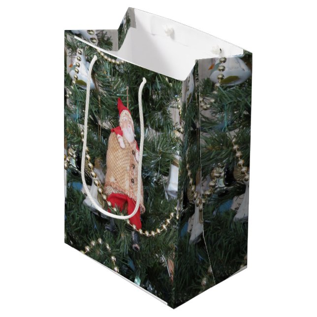 Sac cadeau - Antique Père Noël Ornement (Devant Angle)
