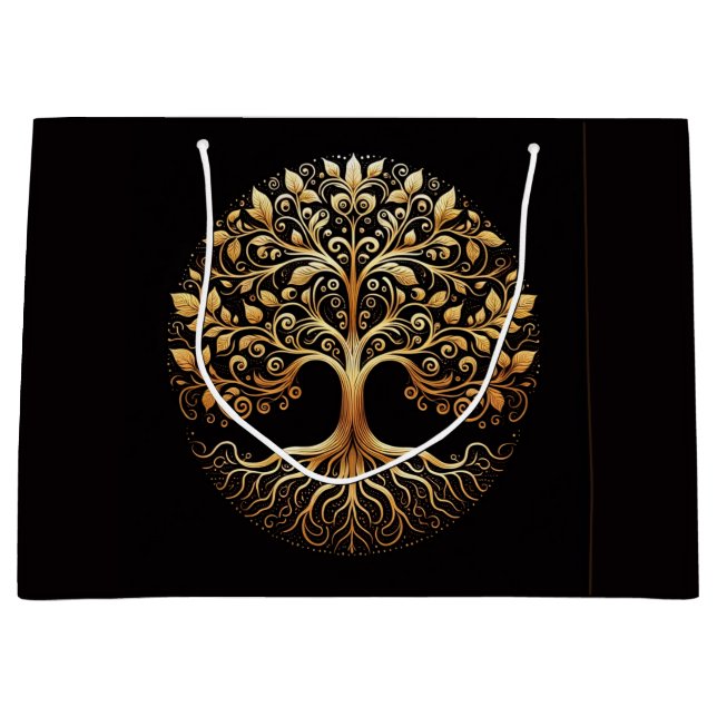 Sac cadeau Arbre de vie (Devant)