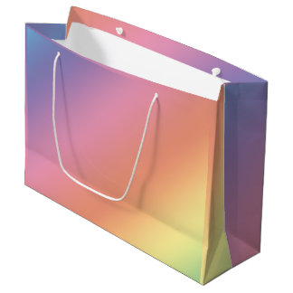 Sac Cadeau Arc-en-Ciel Pastel