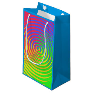 Sac cadeau arc-en-ciel Spiral