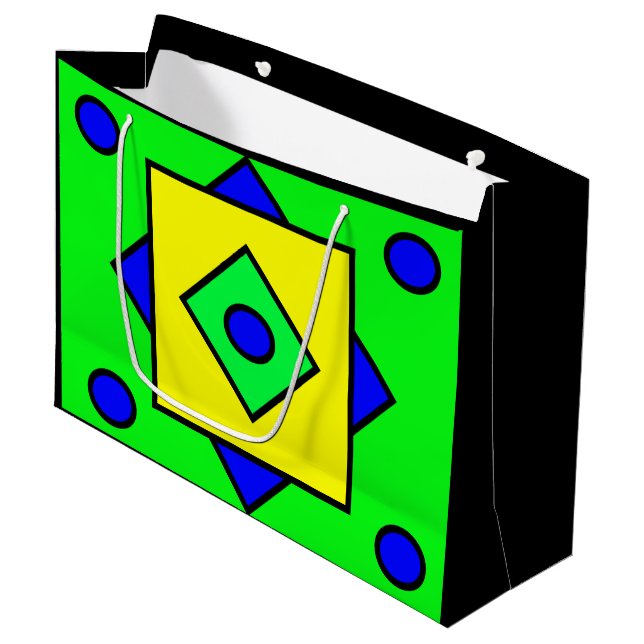 Sac cadeau Artsy Design (Devant Angle)