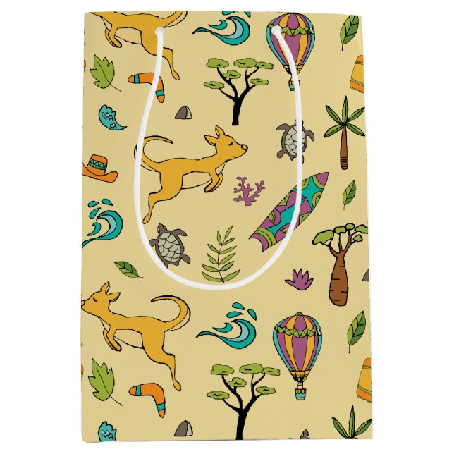 Sac cadeau Australia Love (Devant)
