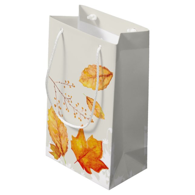 Sac cadeau automne Feuilles automne automne automn (Dos Angle)
