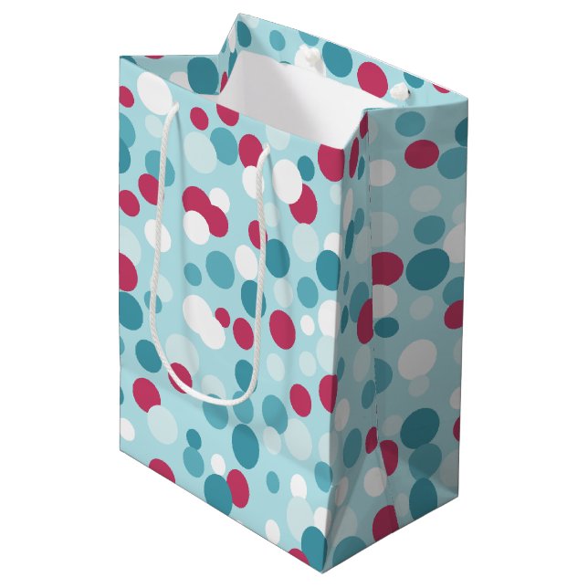 Sac cadeau aux baies d'hiver (Devant Angle)