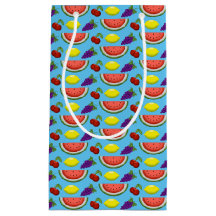 Sac cadeau aux fruits mélangés