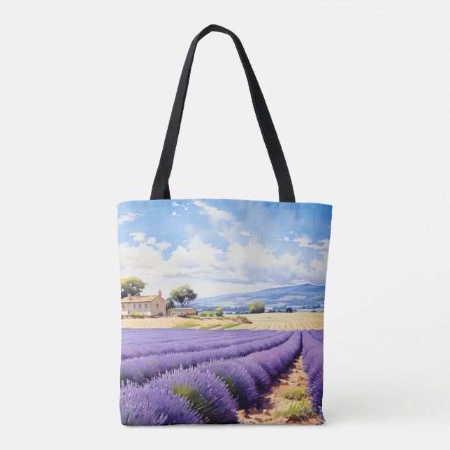 Sac cadeau avec lavande (Dos)