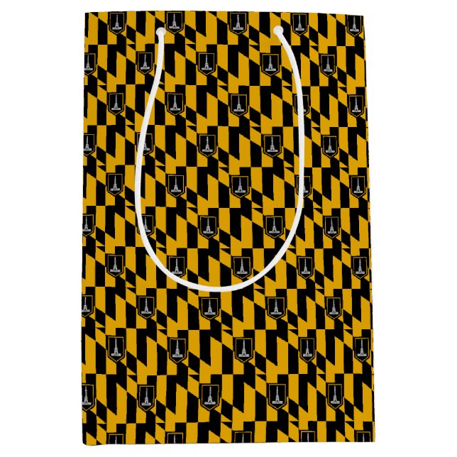 Sac cadeau avec le drapeau de Baltimore, USA (Devant)
