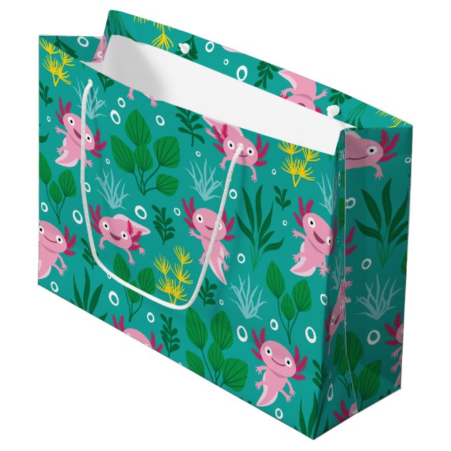 Sac cadeau Axolotl (Devant Angle)