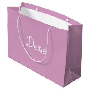Sac cadeau Baby shower couleur rose moderne