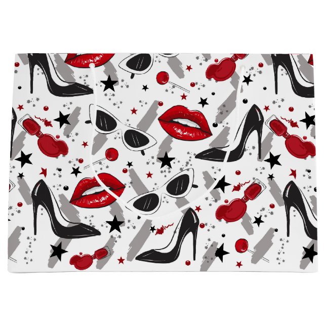 Sac cadeau beauté mode (Devant)