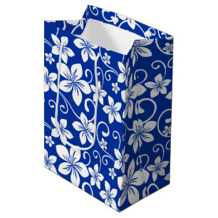 Sac cadeau BLUE HAWAII (ROYAL BLUE)