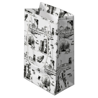 Sac cadeau Boston Toile