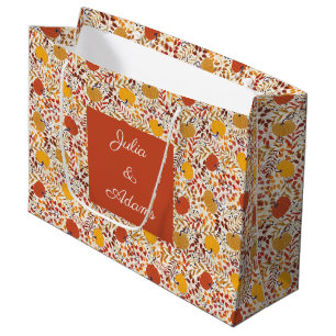 Sac cadeau citrouille
