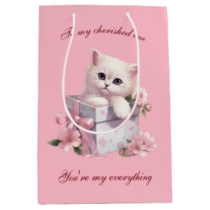 Sac Cadeau Conception Manga Cat Pour Amoureux de l