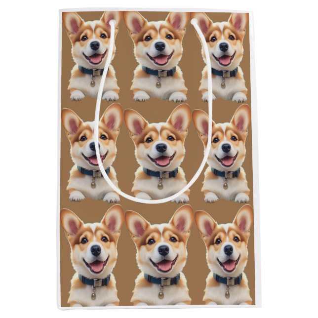 Sac cadeau Corgi (Devant)