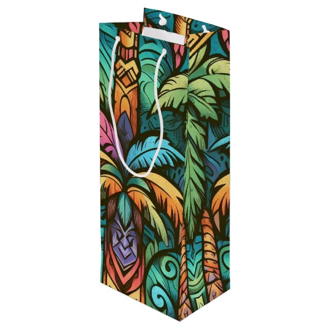Sac cadeau culture Tiki 01 (Dos Angle)