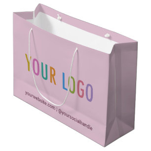 Sac Cadeau d'Affaires Personnalisé Logo de l'Entre