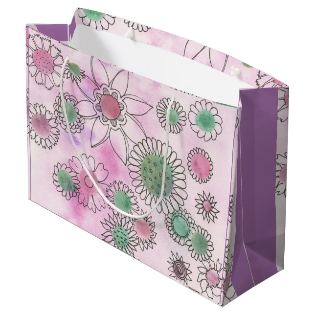 Sac cadeau Daisy Crazy (Dos Angle)