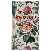 Sac cadeau d'anniversaire personnalisé