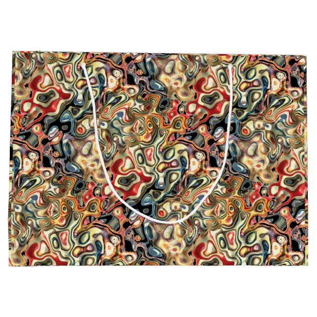 Sac cadeau d'art Abstrait (Dos)