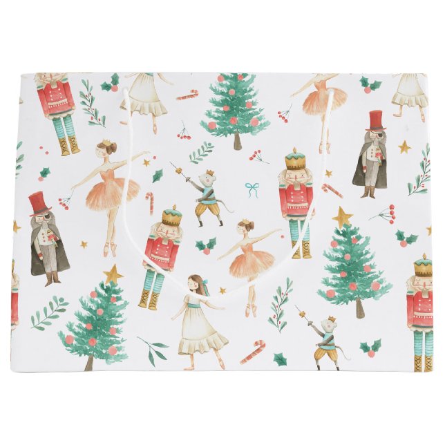Sac cadeau de ballet Nutcracker Images (Devant)