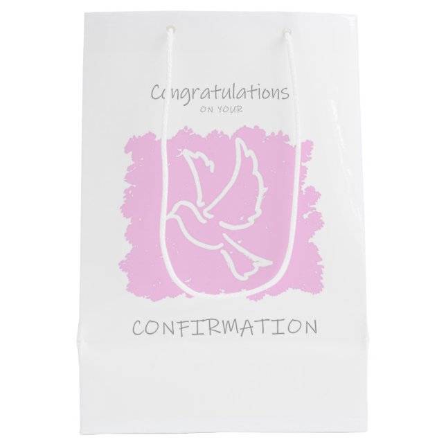 Sac cadeau de confirmation (Dos)