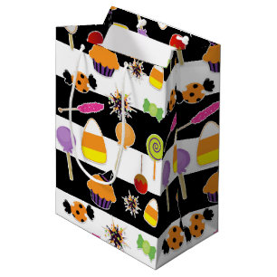 Sac cadeau de fête de bonbons d'Halloween