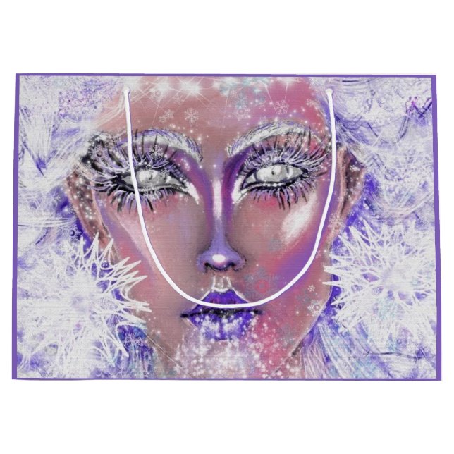 Sac cadeau de la Reine des Glaces - Belle (Devant)