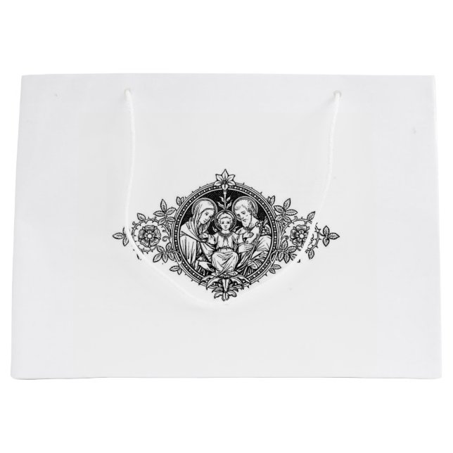 Sac cadeau de la Sainte Famille (Devant)