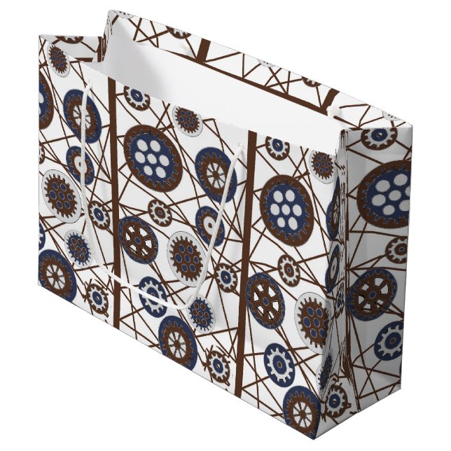 Sac cadeau de mécanicien (Devant Angle)