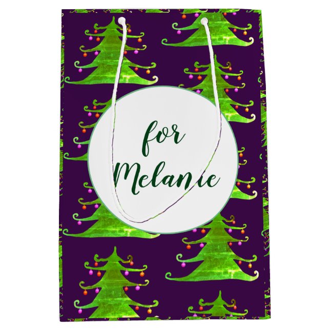 Sac cadeau de Noël (Devant)