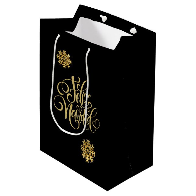 Sac cadeau de Noël (Devant Angle)