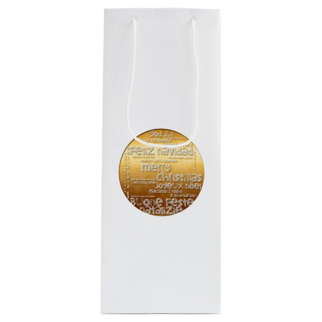 Sac cadeau de Noël international Navidad (Devant)