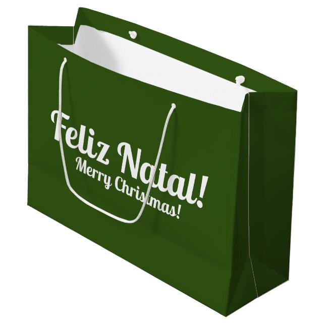 Sac cadeau de Noël portugais (Devant Angle)