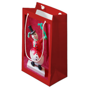 Sac cadeau de Noël Snowman Frosty