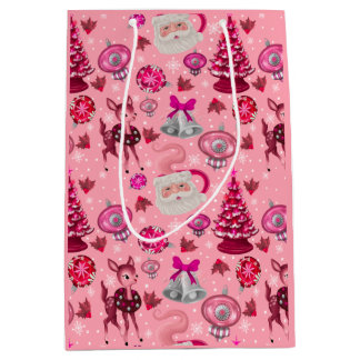 Sac cadeau de Noël Vintage